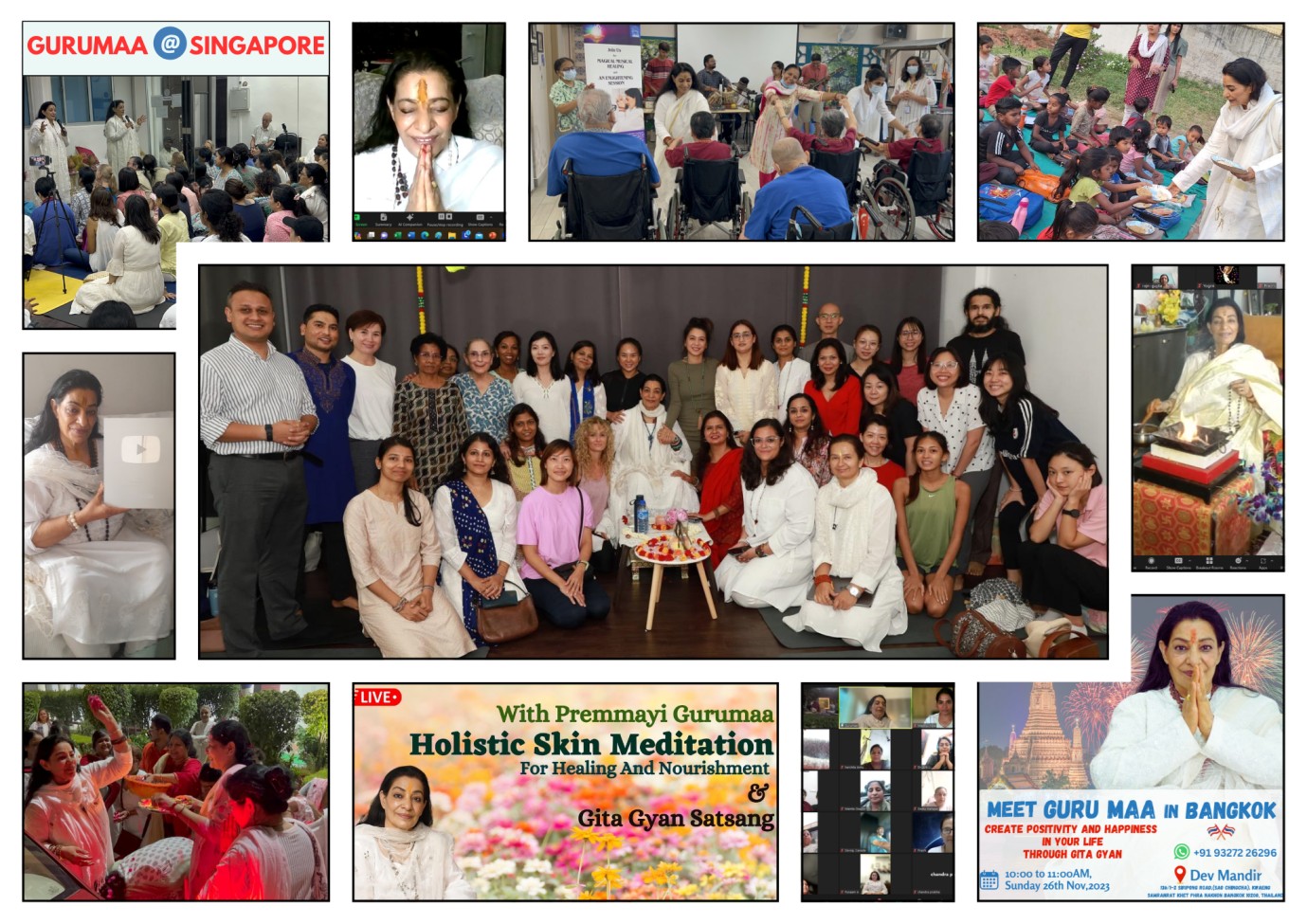 Gurumaa in Singapore Tour 2024